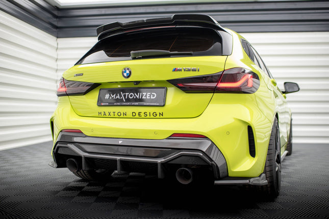 Diffuser V.2 i prepreg-kolfiber för BMW 1-serie M-Paket/M135i/128ti F40