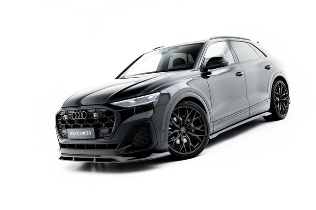 Splitterset i prepreg-kolfiber för Audi Q8 S-Line MK1 Facelift