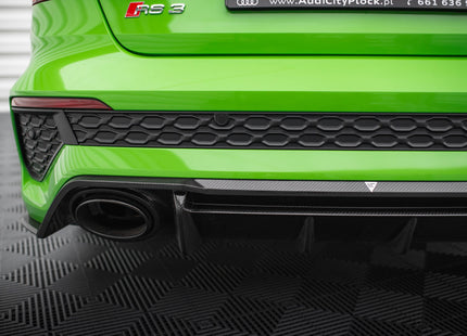 Splitterset i prepreg-kolfiber för Audi RS3 8Y Sedan