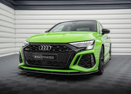 Splitterset i prepreg-kolfiber för Audi RS3 8Y Sedan