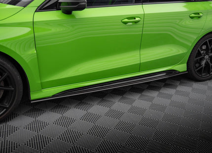 Splitterset i prepreg-kolfiber för Audi RS3 8Y Sedan