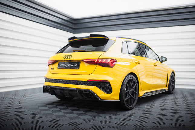 Splitterset i prepreg-kolfiber för Audi RS3 8Y Sportback