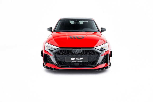 Splitterset i prepreg-kolfiber för Audi RS3 Sedan 8Y Facelift