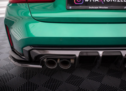 Splitterset i prepreg-kolfiber för BMW M3 G80 Sedan