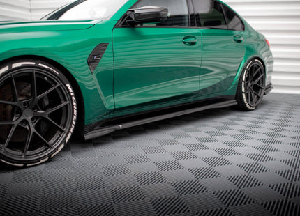 Splitterset i prepreg-kolfiber för BMW M3 G80 Sedan