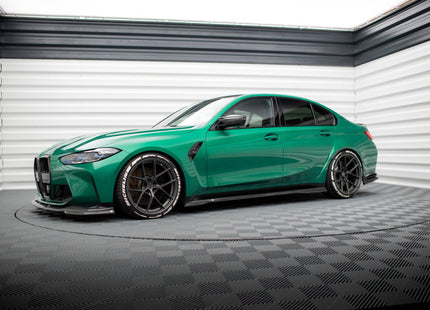 Splitterset i prepreg-kolfiber för BMW M3 G80 Sedan