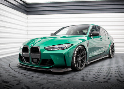 Splitterset i prepreg-kolfiber för BMW M3 G80 Sedan