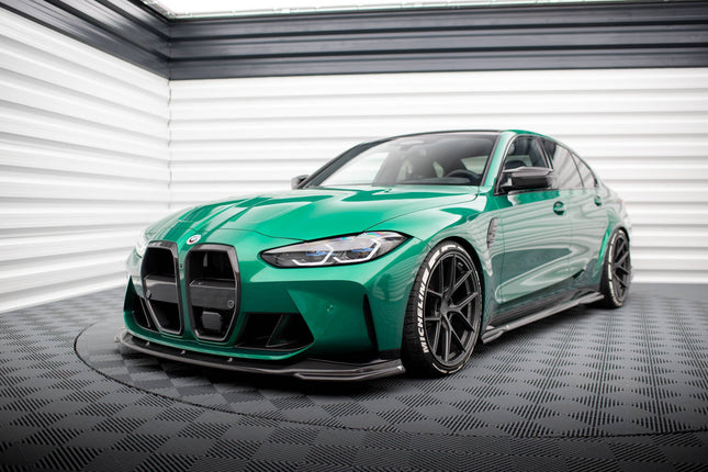 Splitterset i prepreg-kolfiber för BMW M3 G80 Sedan