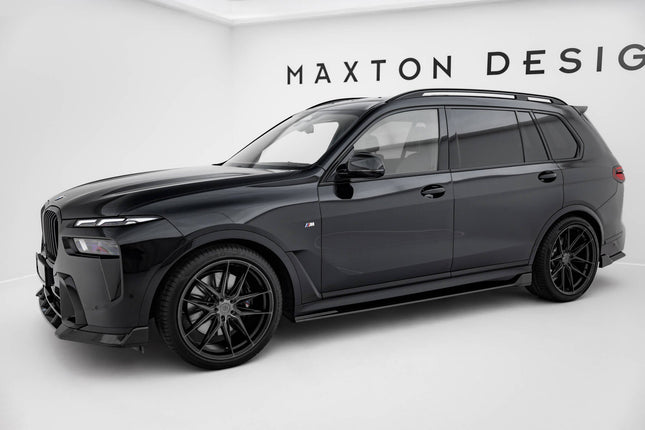 Splitterset V.1 i prepreg-kolfiber för BMW X7 M-Paket G07 Facelift