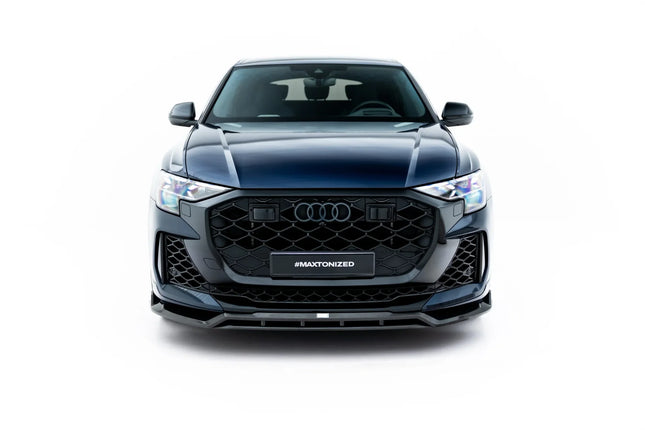 Frontsplitter i prepreg-kolfiber för Audi RSQ8 MK1 Facelift