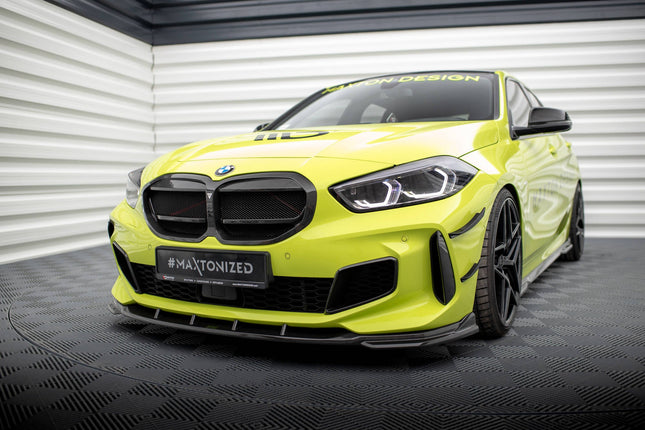 Frontsplitter i prepreg-kolfiber för BMW 1-serie M-Paket/M135i/128ti F40