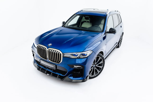 Frontsplitter i prepreg-kolfiber för BMW X7 M-Paket G07