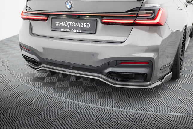 Bakre splitter (diffuser) i prepreg-kolfiber för BMW 7-serie M-Paket G11/G12 Facelift