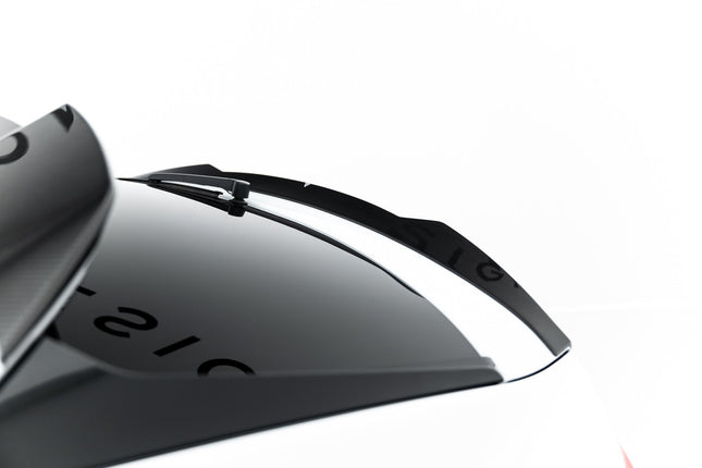 Nedre bakluckespoiler i prepreg-kolfiber för Audi Q8 S-Line/Q8/SQ8/RSQ8 MK1