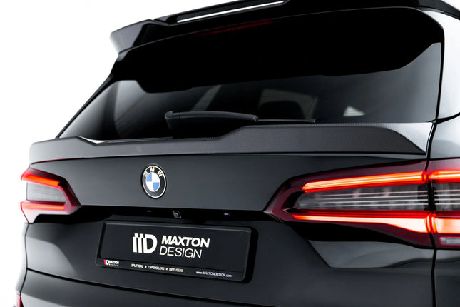 Nedre bakluckespoiler i prepreg-kolfiber för BMW X5 M-Paket G05