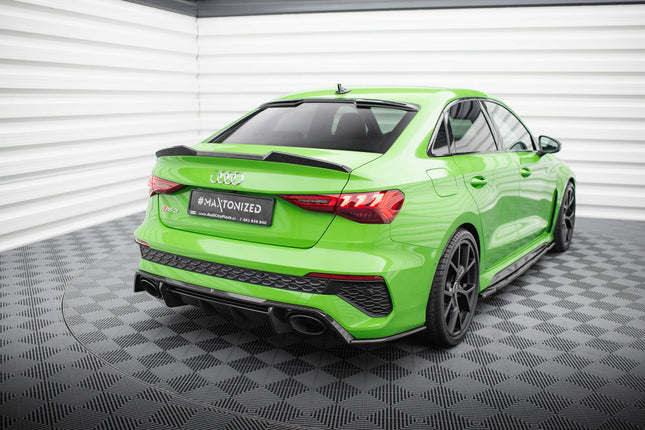 Bakluckespoiler i prepreg-kolfiber för Audi A3 S-Line/Standard Sedan/S3/RS3 8Y
