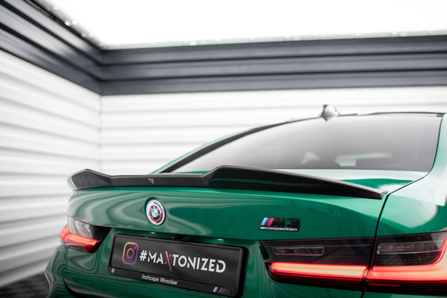 Bakluckespoiler i prepreg-kolfiber för BMW M3 G80/M340i G20/3-serie M-Paket G20/3-serie Standard G20