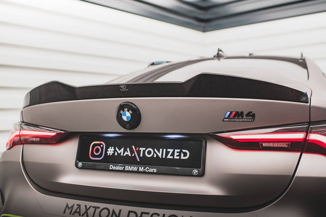 Bakluckespoiler i prepreg-kolfiber för BMW M4 G82/G82 Facelift/M440i/4-serie M-Paket G22/G22 Facelift