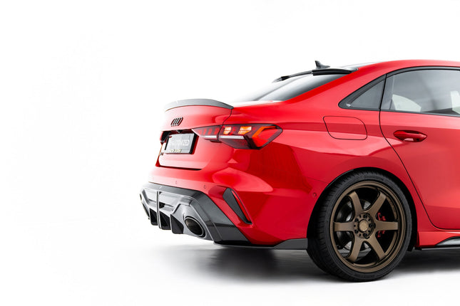 Bakluckespoiler V.2 i prepreg-kolfiber för Audi A3 S-Line/A3 Sedan/S3/RS3 8Y Facelift