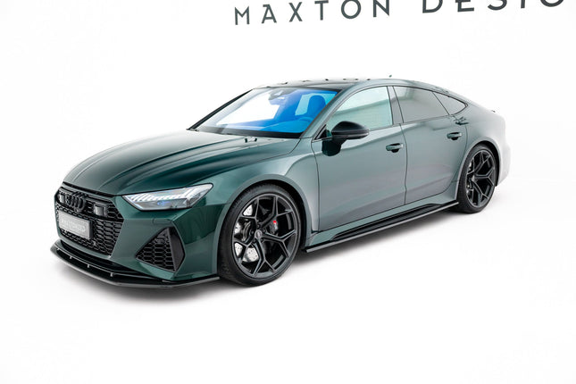 Splitterset i prepreg-kolfiber för Audi RS7 C8