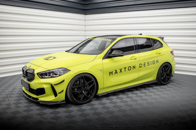 Splitterset i prepreg-kolfiber för BMW 1-serie F40 M-Paket/M135i
