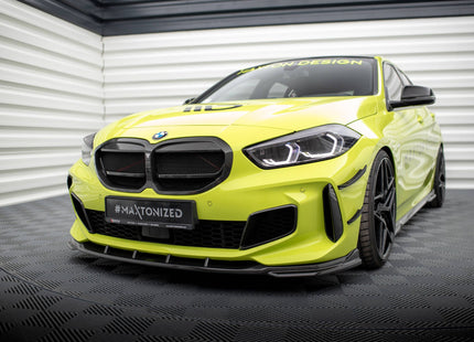 Splitterset i prepreg-kolfiber för BMW 1-serie F40 M-Paket/M135i