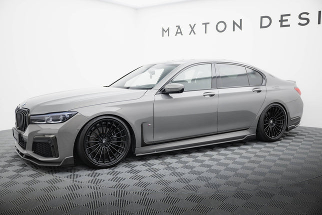 Splitterset i prepreg-kolfiber för BMW 7-serie M-Paket G11 Facelift