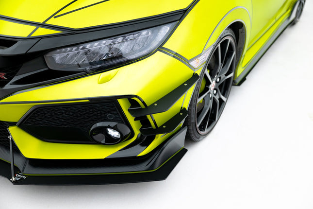 Stötfångarfenor för Honda Civic Type-R MK10/MK10 Facelift