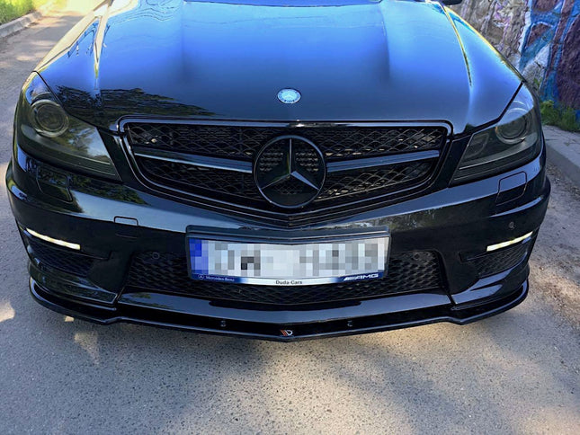 Frontsplitter för Mercedes C63 W204 Facelift/S204 Facelift