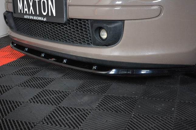 Frontsplitter V.1 för Fiat 500 Hatchback (före facelift)