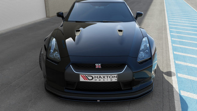 Frontsplitter V.2 för Nissan GT-R (före facelift) Coupé (R35)