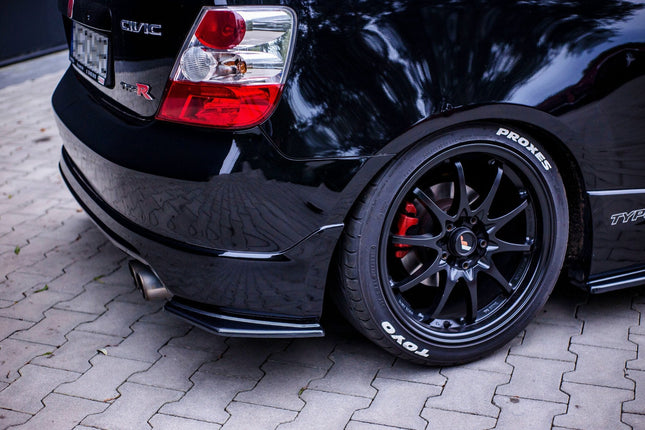 Bakre sidosplitters för Honda Civic EP3 (MK7) Type-R/S Facelift