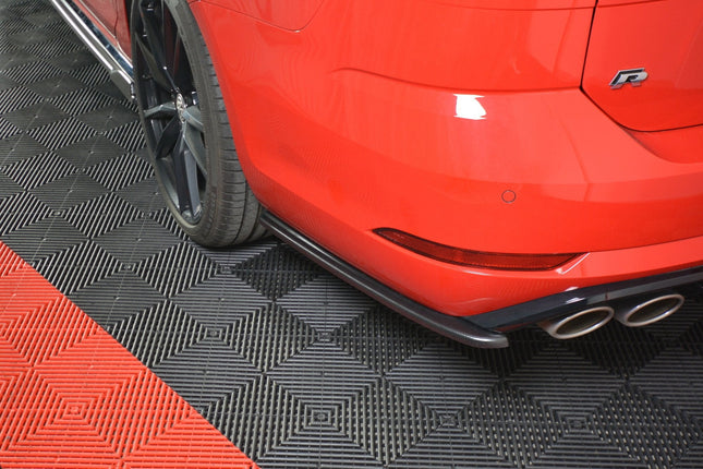 Bakre sidosplitters V.1 för VW Golf 7 R Variant Facelift