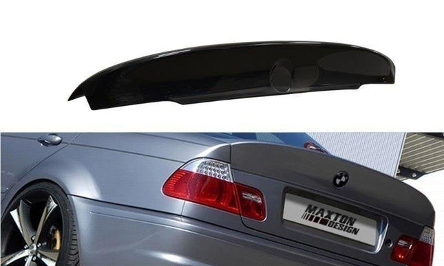 Bakspoiler för BMW 3-serie E46 4-dörrars Sedan (M3 CSL-look) (för lackering)