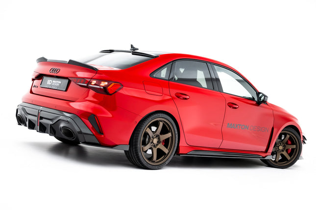 Sidokjolar i prepreg-kolfiber för Audi RS3 Sedan 8Y Facelift