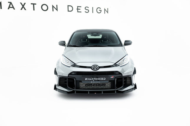 Frontsplitter V.1 med flaps för Toyota GR Yaris MK4 Facelift