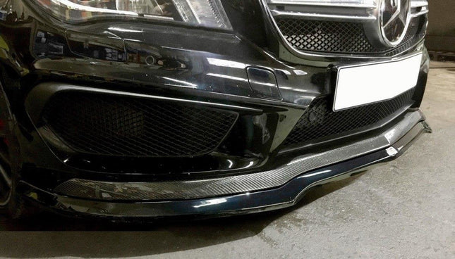Frontsplitter V.1 för Mercedes CLA 45 C117 (före facelift)
