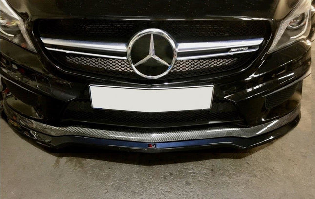 Frontsplitter V.1 för Mercedes CLA 45 C117 (före facelift)