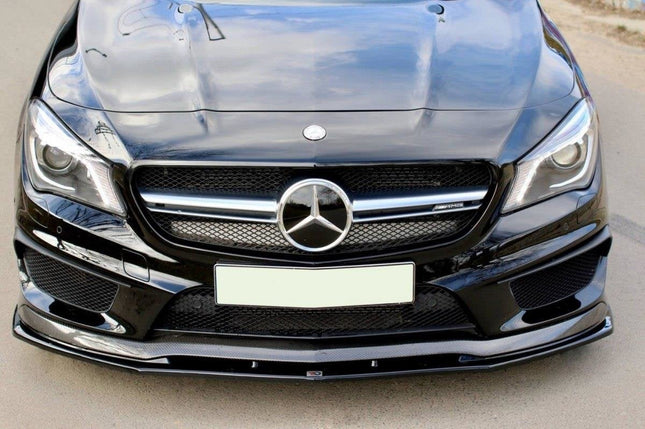 Frontsplitter V.2 för Mercedes CLA 45 C117 (före facelift)