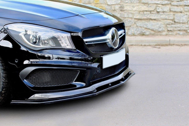 Frontsplitter V.2 för Mercedes CLA 45 C117 (före facelift)