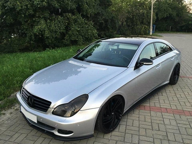 Frontsplitter för Mercedes CLS C219 (för standardstötfångare)
