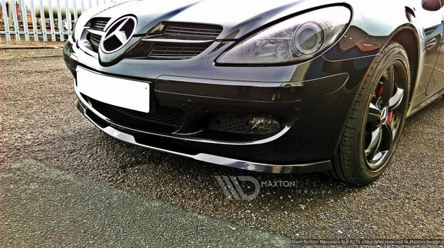 Frontsplitter för Mercedes SLK R171 (för standardstötfångare)