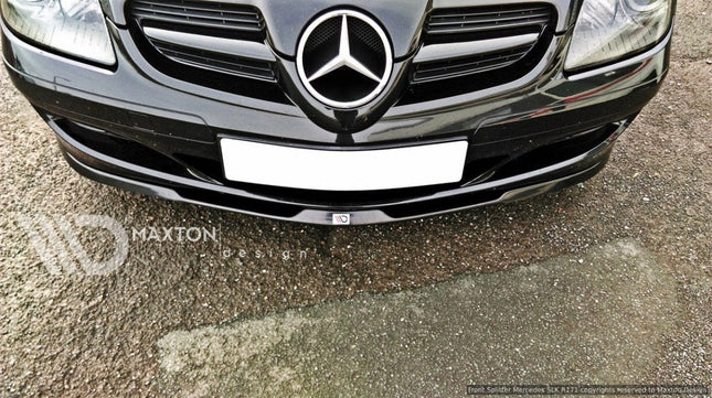 Frontsplitter för Mercedes SLK R171 (för standardstötfångare)