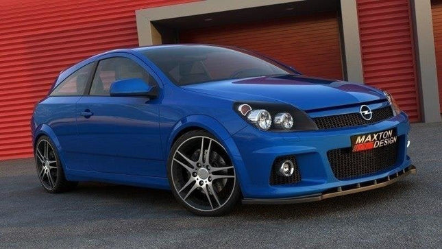 Frontsplitter för Opel Astra H (för Opc/vxr-stötfångare)
