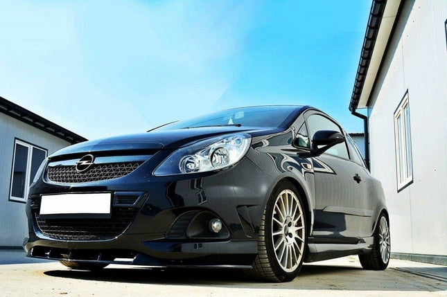 Frontsplitter för Opel Corsa D Nurburg (för Opc/vxr-stötfångare)