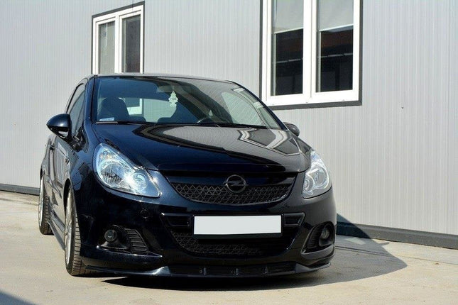 Frontsplitter för Opel Corsa D Nurburg (för Opc/vxr-stötfångare)