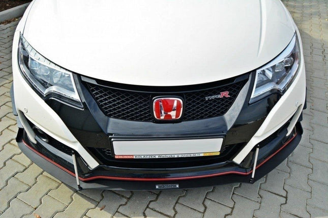 Frontsplitter Racing V.2 för Honda Civic IX Type R