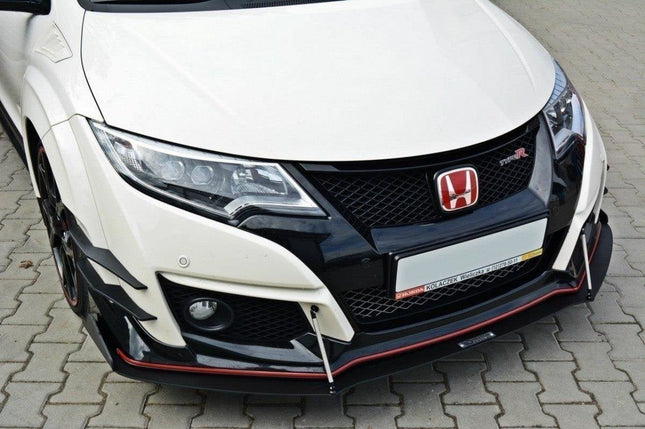 Frontsplitter Racing V.2 för Honda Civic IX Type R