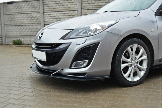 Frontsplitter Racing för Mazda 3 MK2 Sport (före facelift)