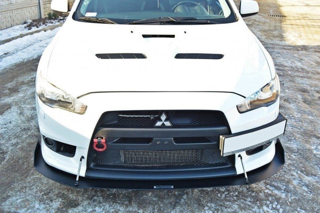 Frontsplitter Racing V.1 för Mitsubishi Lancer Evo X